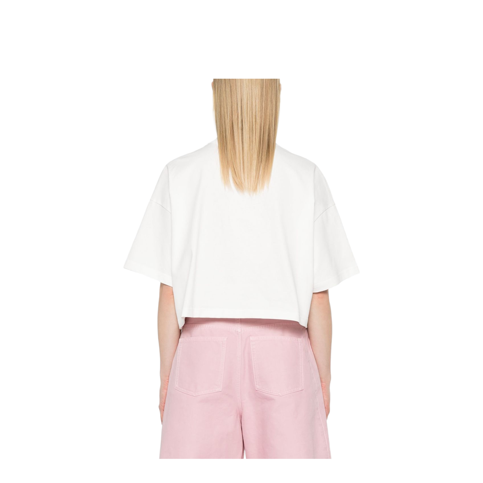 Soft Cotton Jersey T-Shirt in Chalk