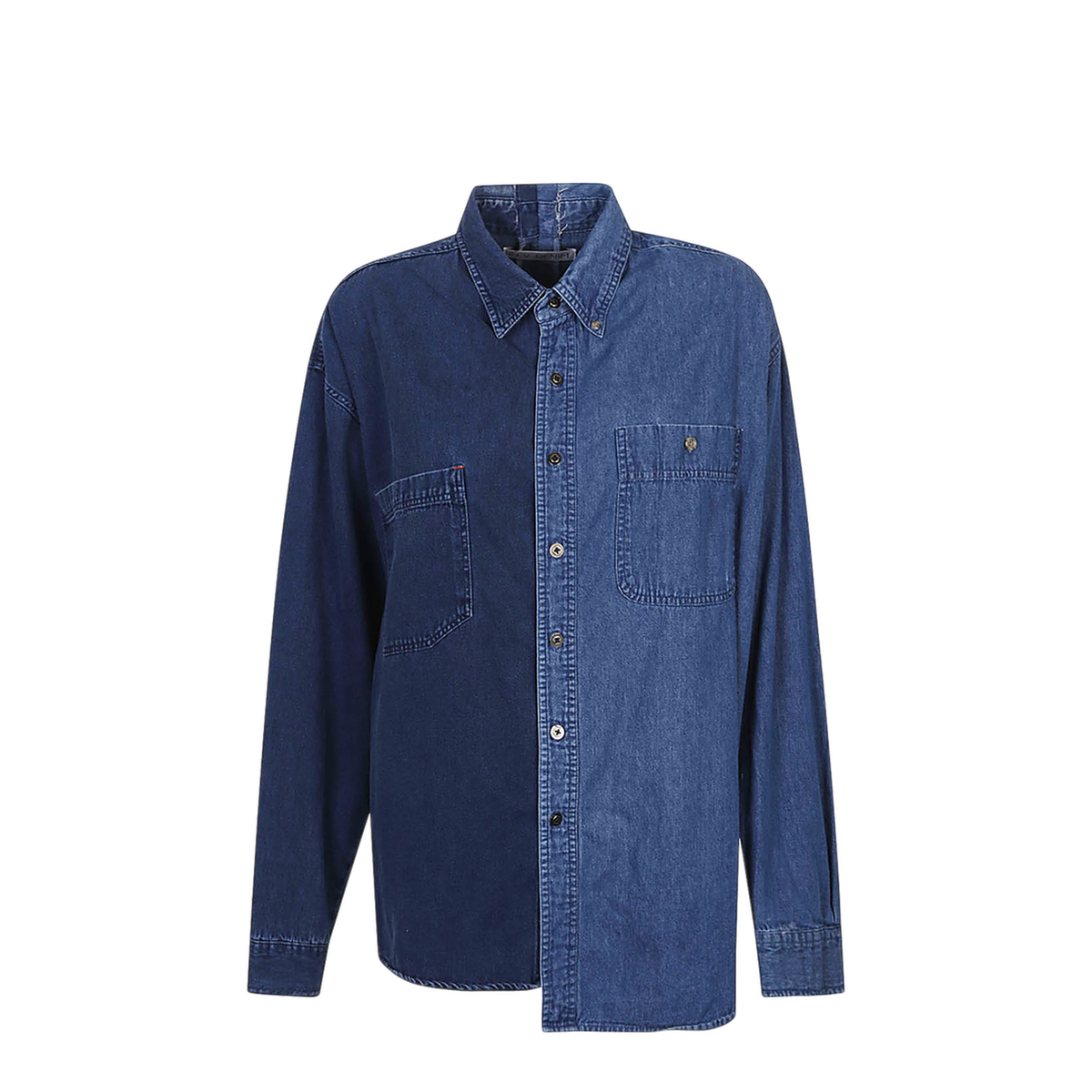 MAYFEYR - E.L.V. Denim - Denim Cotton Shirt - 2002203DARKBLUE