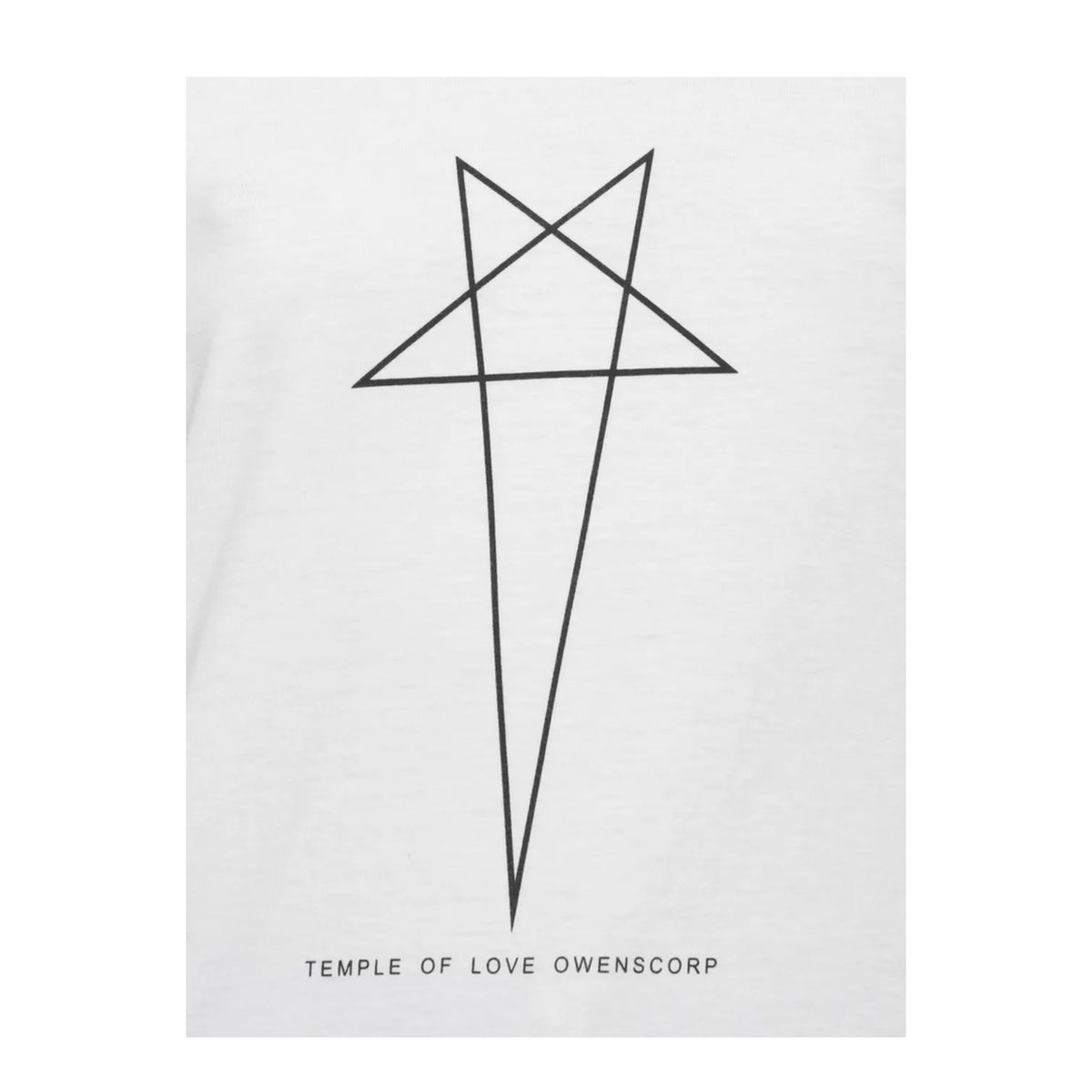 MAYFEYR - Rick Owens - Graphic Print Short Sleeve T Shirt - DS01F4208RNEP31109
