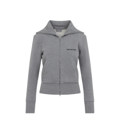 Fitted Zip Up Hoodie