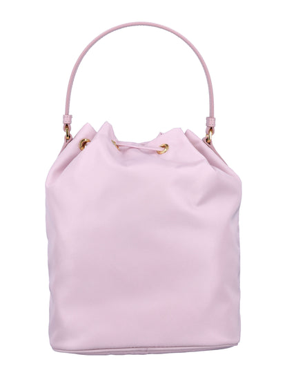 Bag in Re-nylon with Triangular Logo