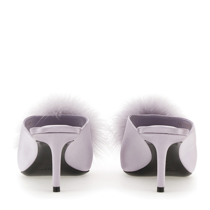 Mule Mae in Satin Crepe