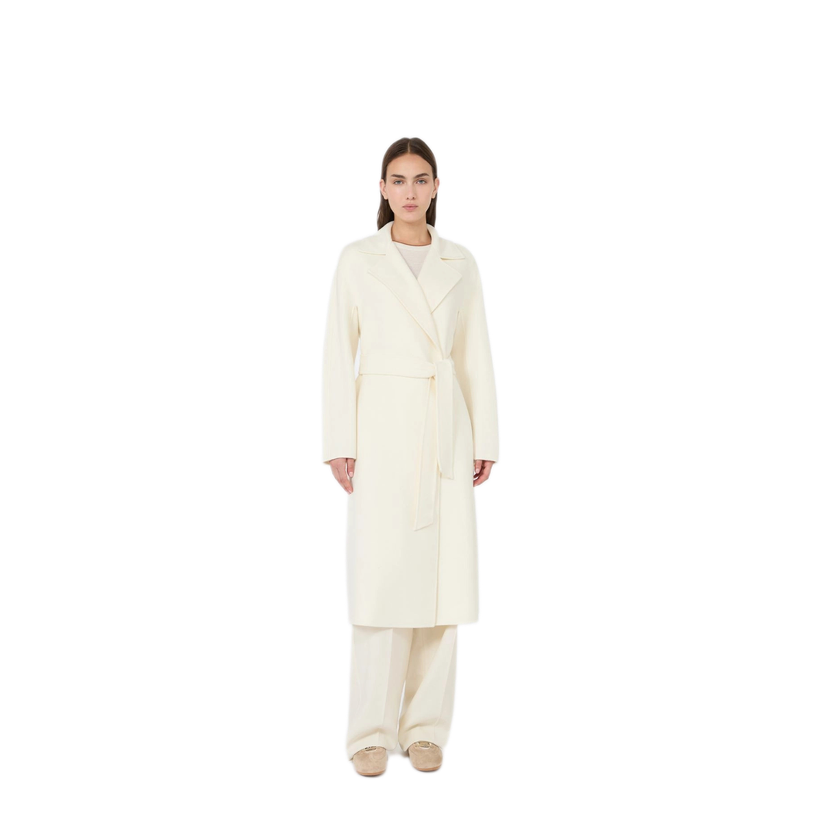 MAYFEYR -  - Double Drap Wool Cashmere Silk Coat - 2626016021600003