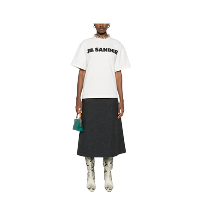 White Printed Logo T-Shirt