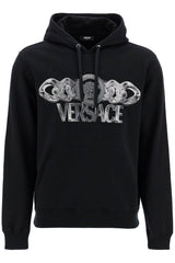 Versace 'hooded sweatshirt with medusa