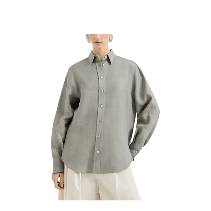 Grey Linen Shirt