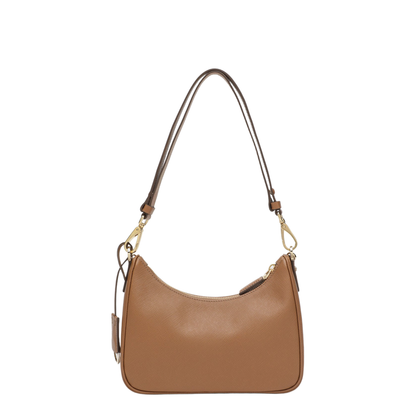 Re-Edition Mini Saffiano Calf Leather Bag - Caramel