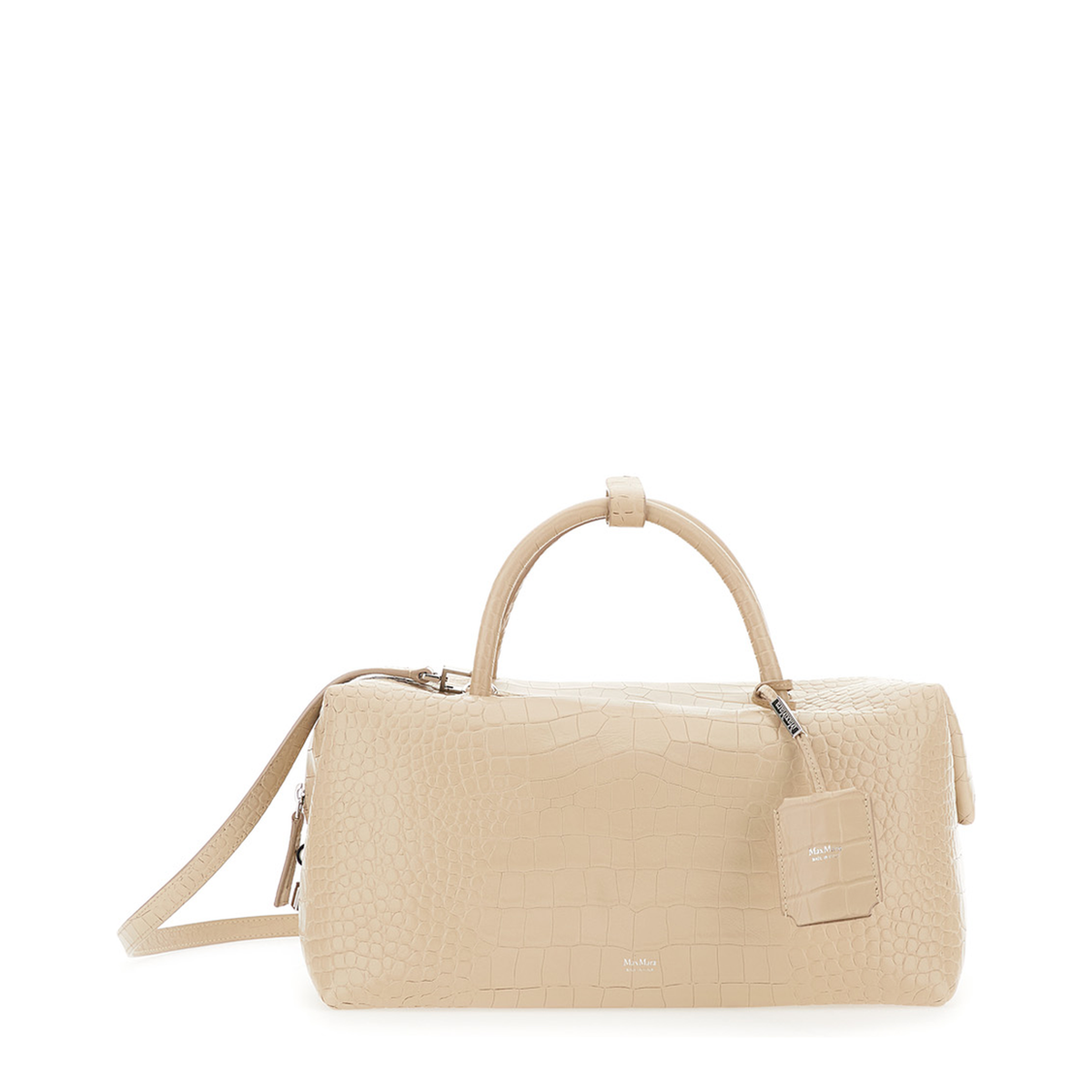 MAYFEYR - Max Mara - Holdall Large White Handbag With Strap - 2614511051600001