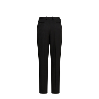 MAYFEYR - Loulou Studio - Pleated Tailored Pants - ALIOBLACK