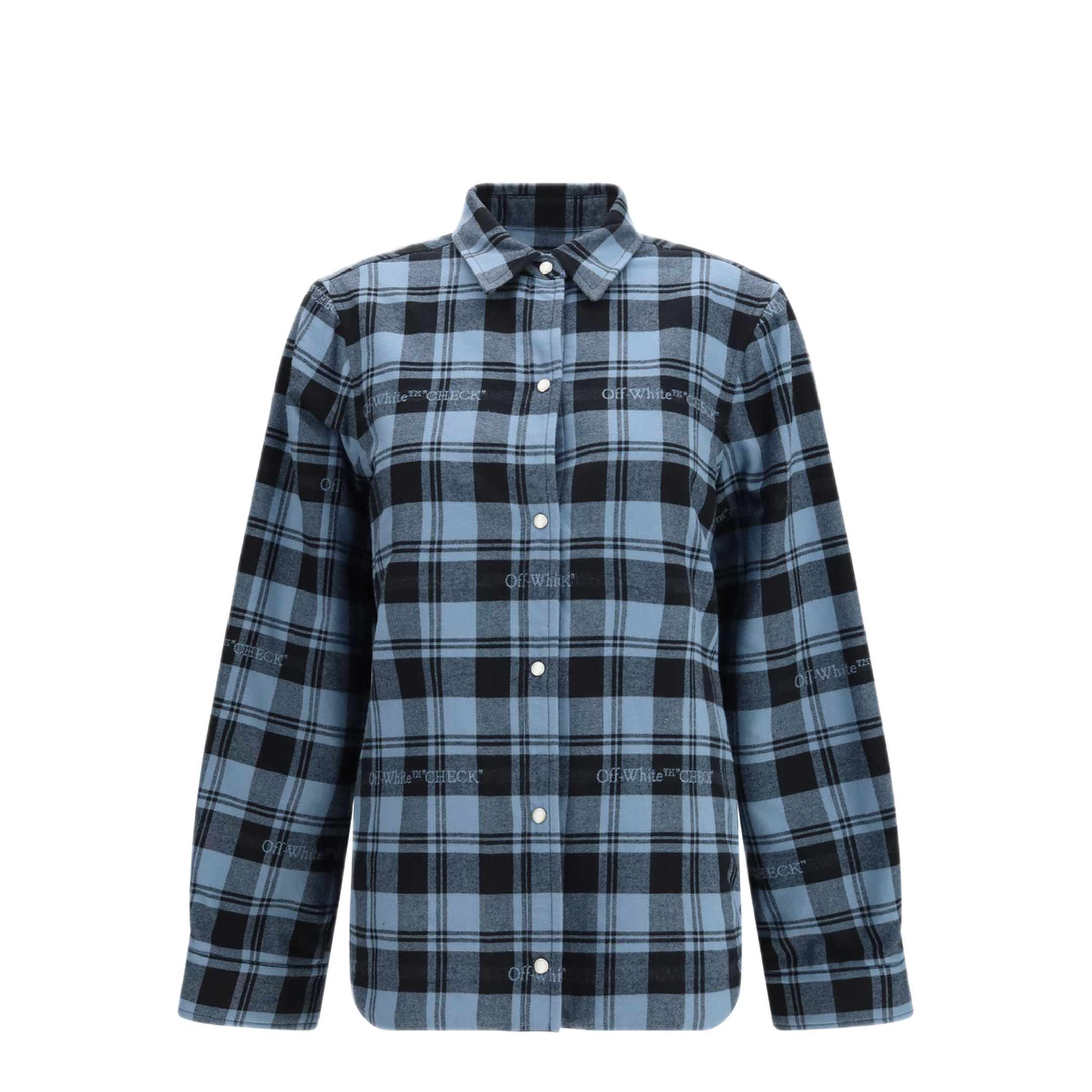 MAYFEYR - Off-White - Check Flannel Padded Overshirt - 2FG00659TW459