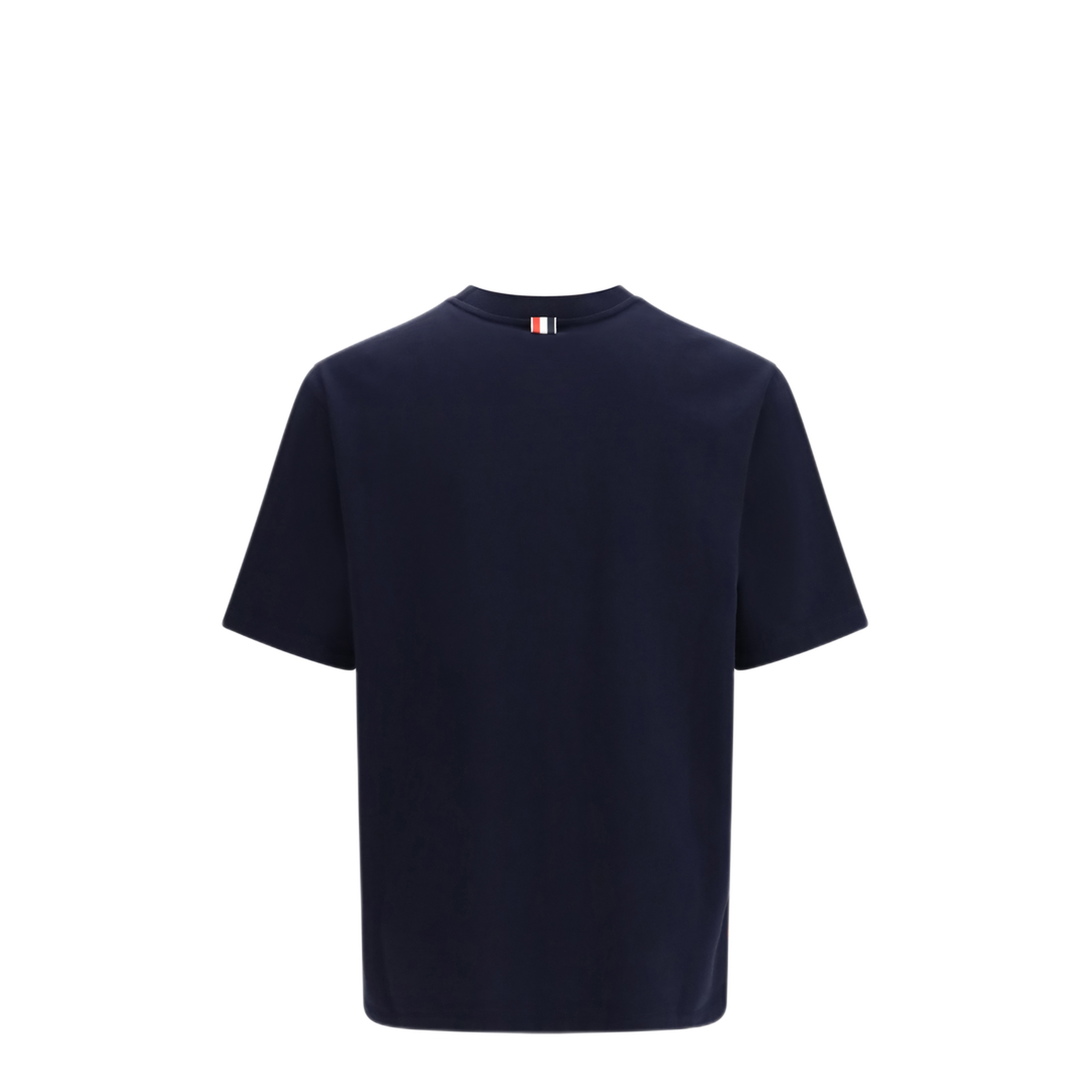 MAYFEYR - Thom Browne - Colorblock T Shirt With 4 Bar Detail - MJS312AJ0320
