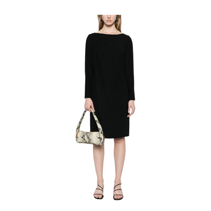 Black Side Zip Dress