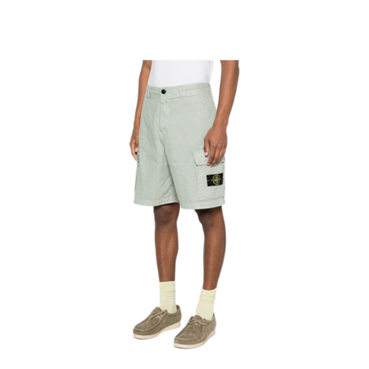 MAYFEYR - Stone Island - Nylon Panama Loose Fit Cargo Bermudas - L1S15L100001S0069