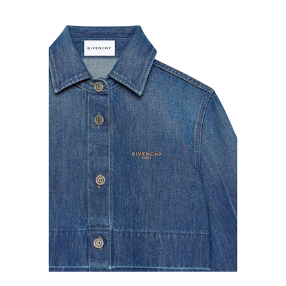MAYFEYR - Givenchy - Shirt In Medium Blue Denim - BW61N3517B