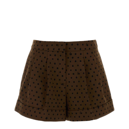 MAYFEYR - Fendi - Printed Stretch Wool Blend Shorts - FR6690AW7EF1UKN
