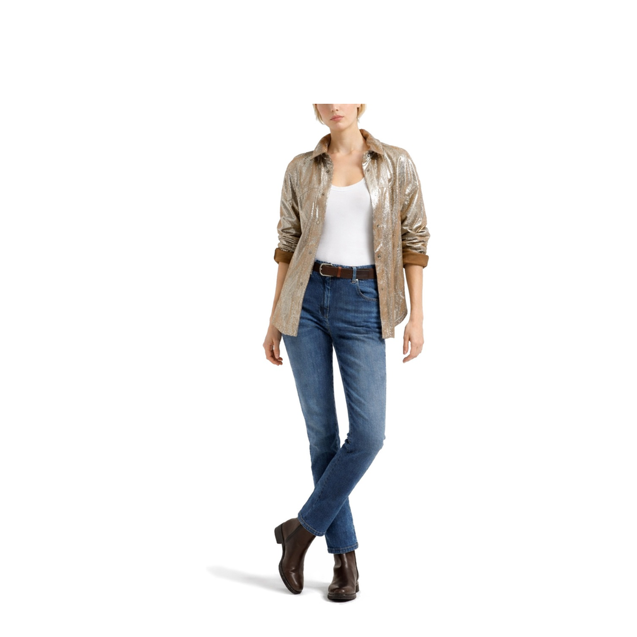 Slim Fit Denim Pants
