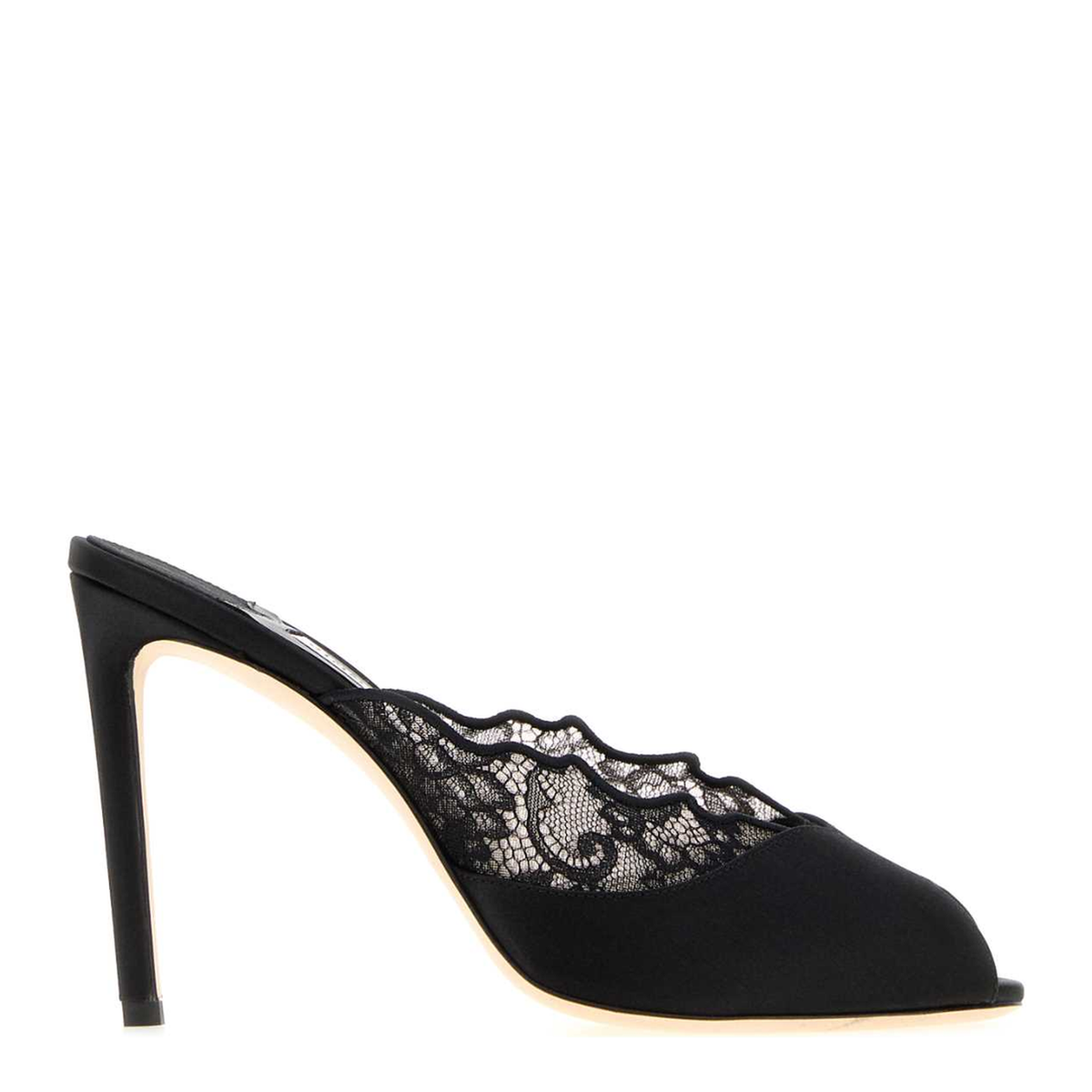 MAYFEYR - Jimmy Choo - Brigitte Mule 100 - BRIGITTEMULE100WANBLACK