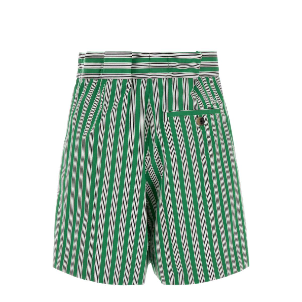 MAYFEYR - Loewe - Embroidered Poplin Shorts - S359Y1AX43GREENWHITE