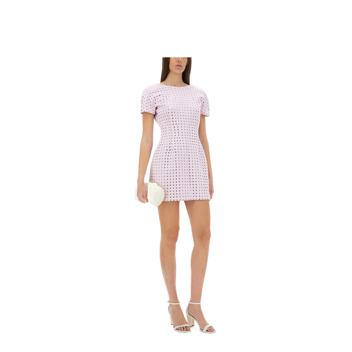 MAYFEYR - Sportmax - Mini Dress With Rhinestones - 2512621014600254001