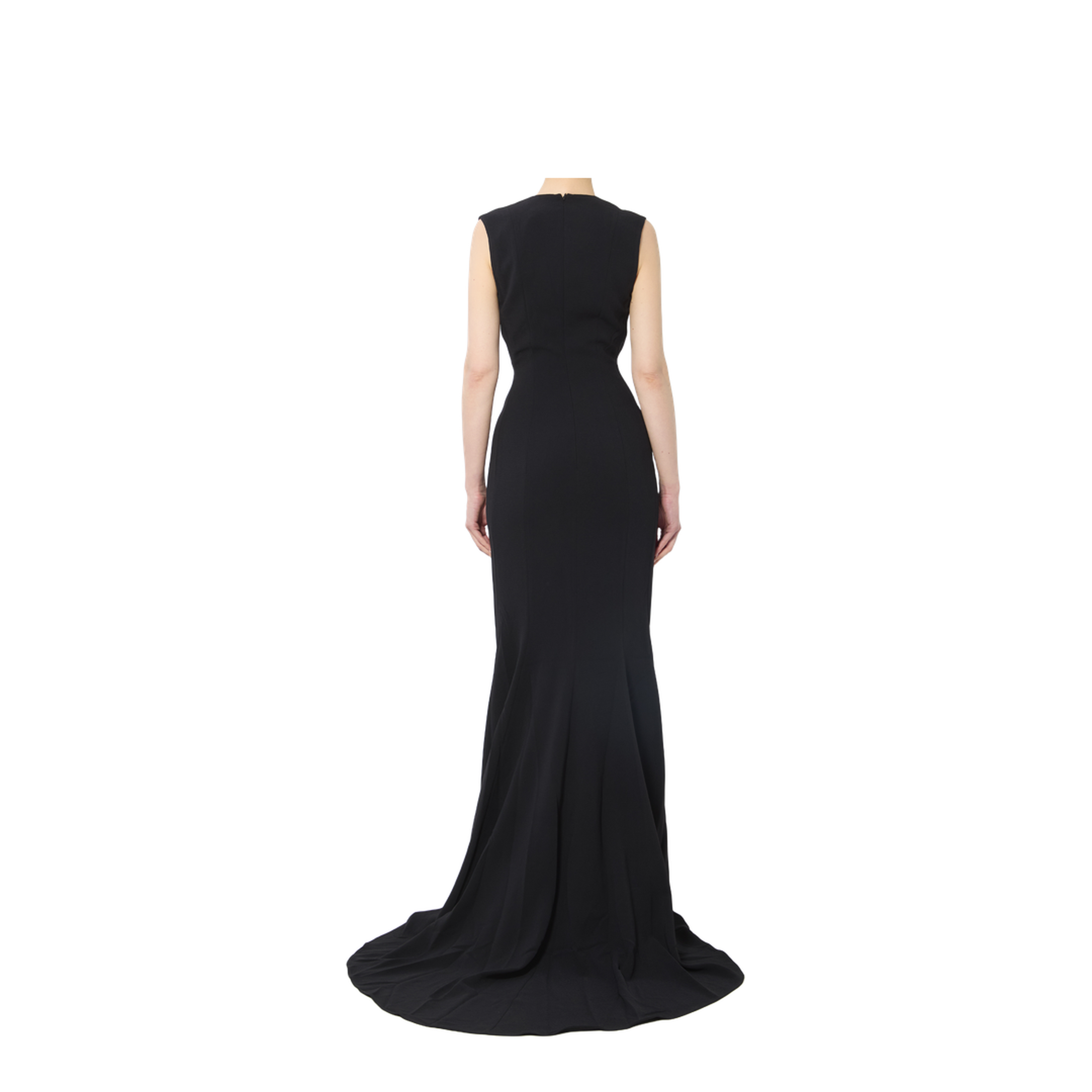 MAYFEYR - Solace London - Althea Maxi Dress - OS47005BLACK