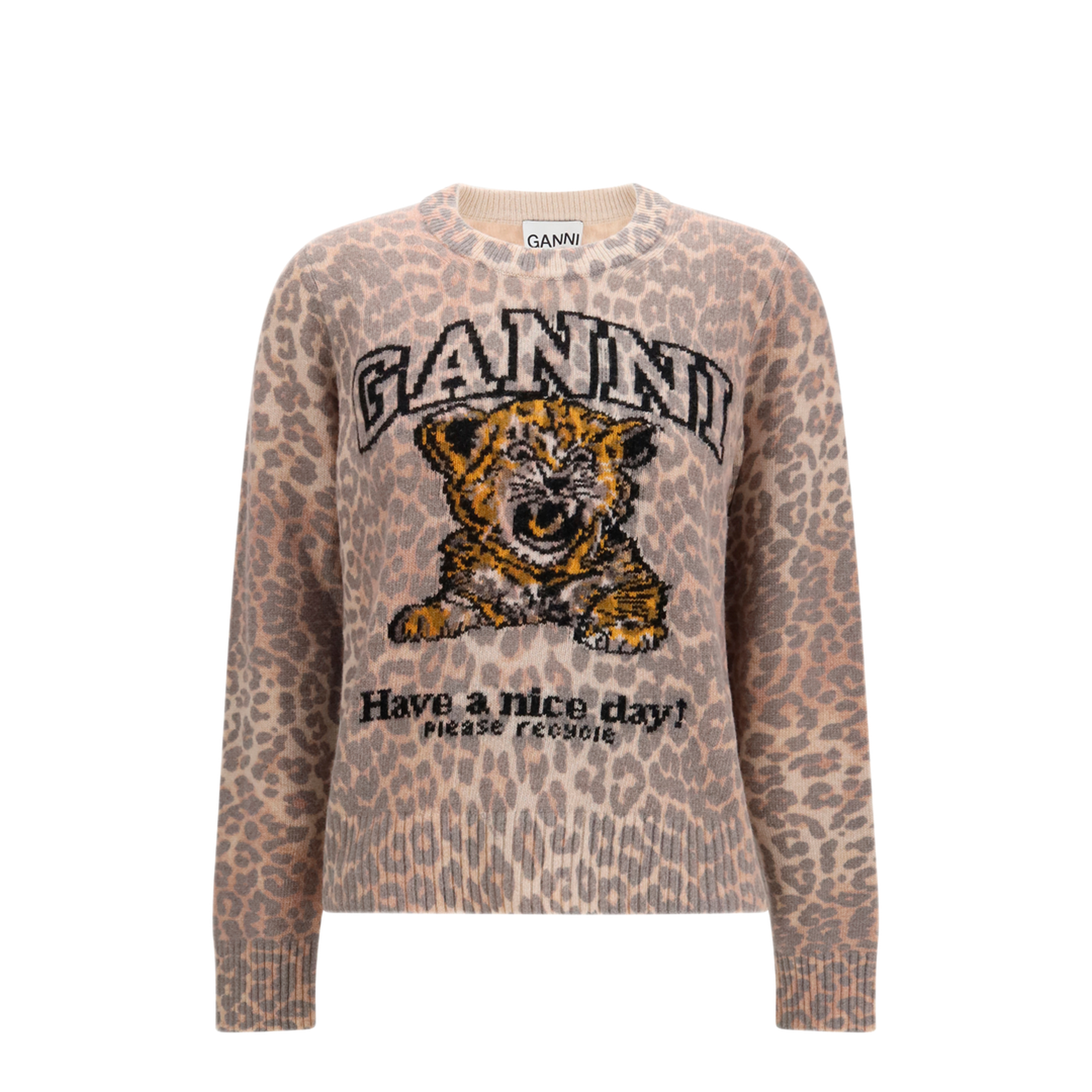 MAYFEYR - Ganni - Tiger-Print Sweater - A1150012