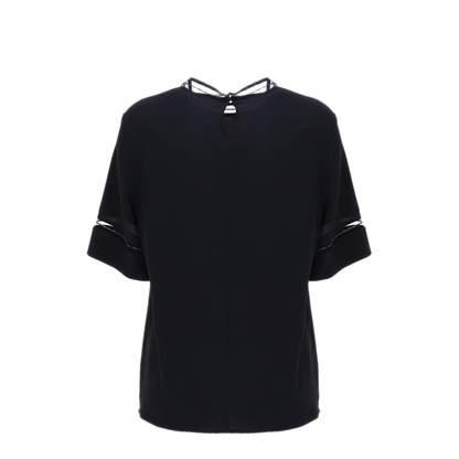MAYFEYR - Fabiana Filippi - T Shirt With Transparent Details - TPD266F289L7755146