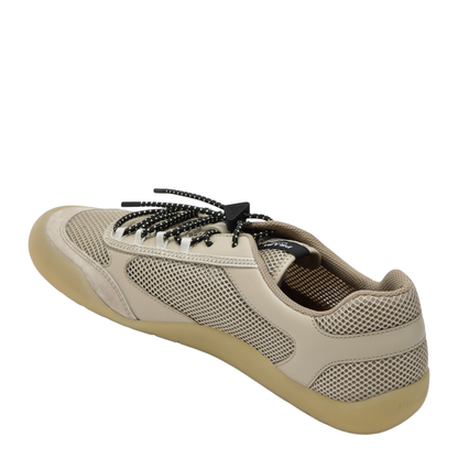 MAYFEYR - Prada - Speedrock Sneakers In Desert Leather And Mesh - 2EE468G0003ZM0F0F24