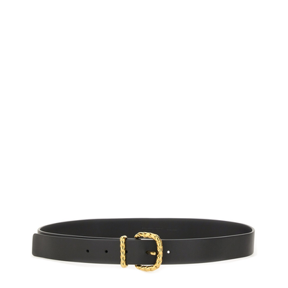 Coaxial Loop Belt in Black