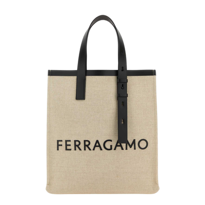 Sand Canvas Shopping Bag