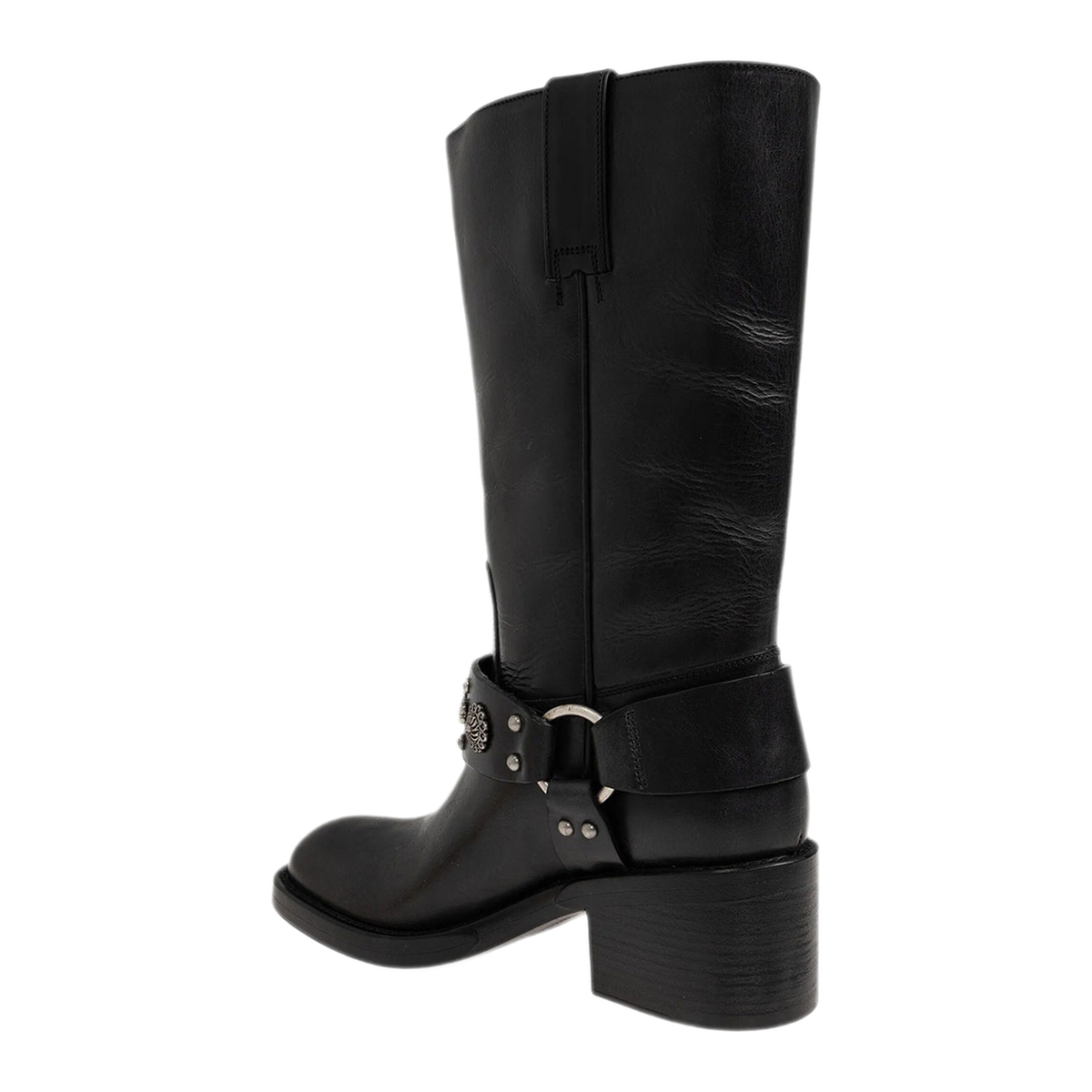 Dakota Buckle Knee High Boots