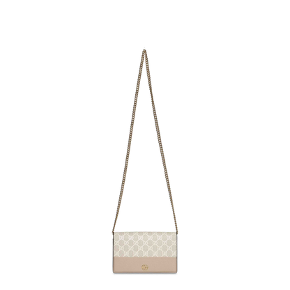 Marmont Mini Chain Clutch Bag - Beige