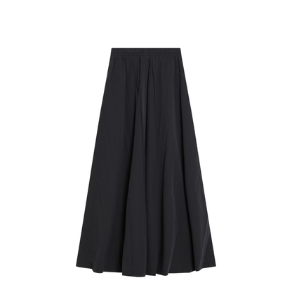 Tracksuit Skirt Long Skirt Black