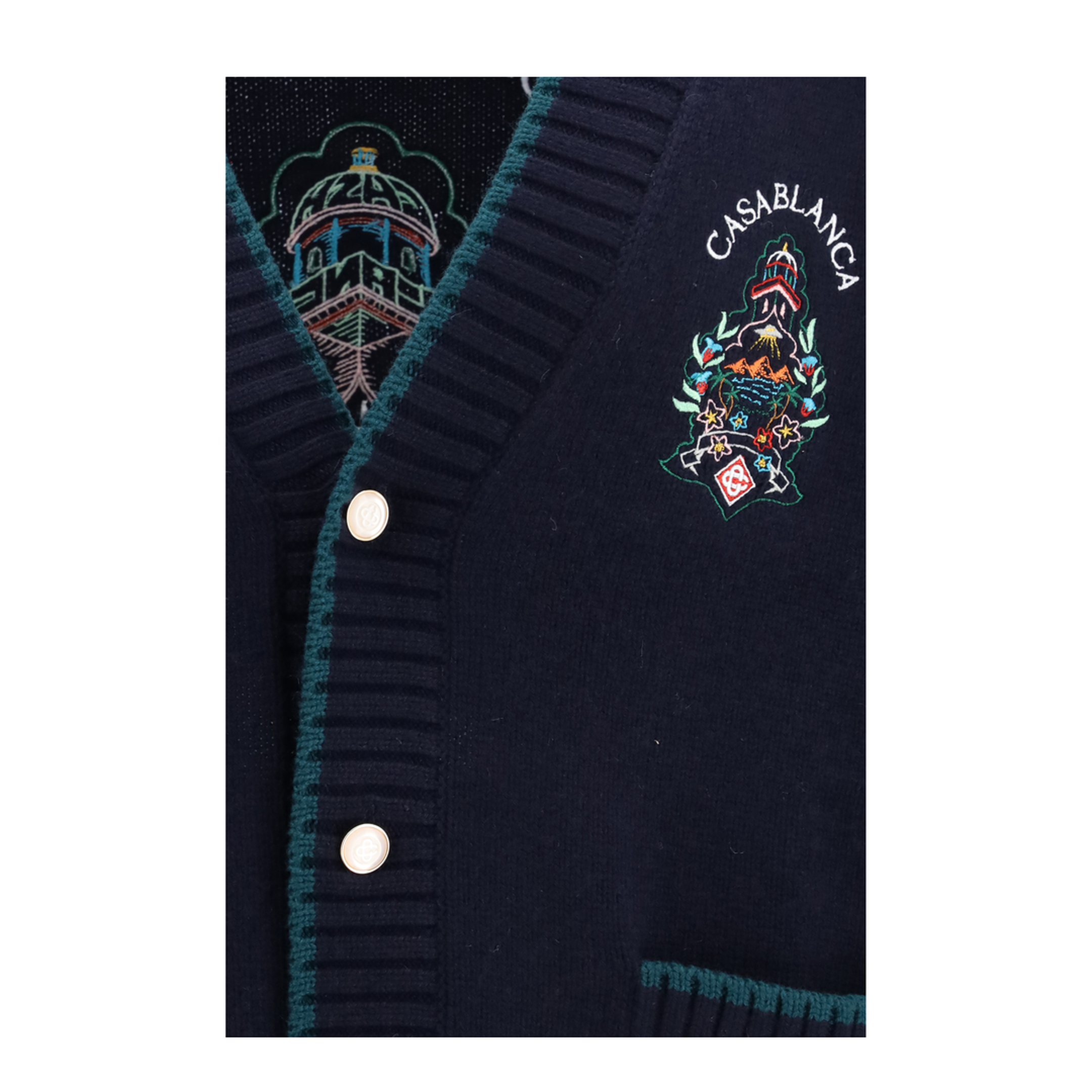 MAYFEYR - Casablanca - Hotel Crest Cardigan - UPF26KW142901MULTI