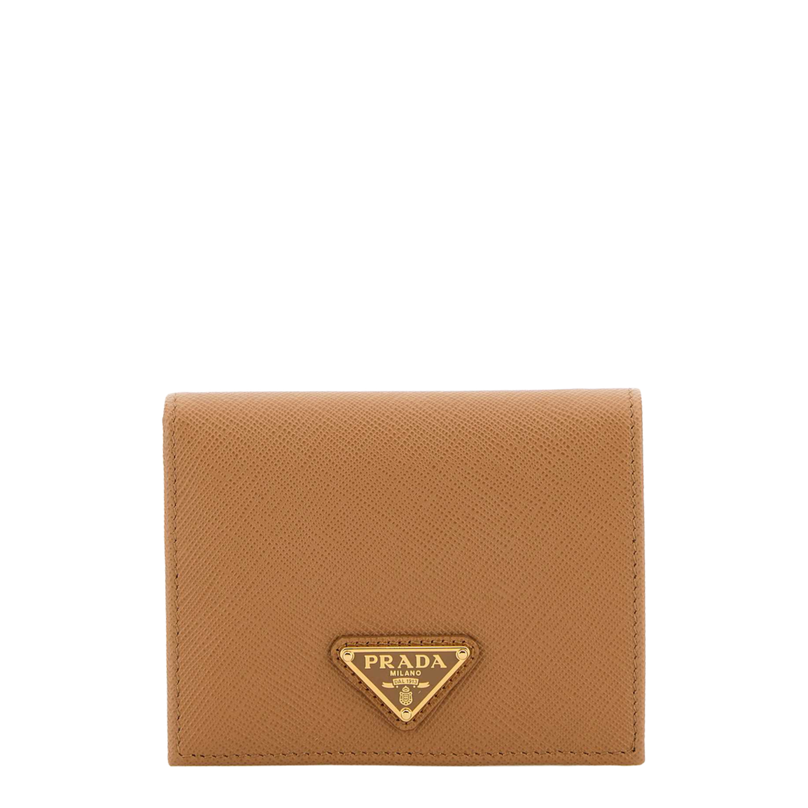 Natural Small Saffiano Leather Wallet