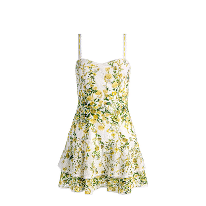 MAYFEYR - Alice + Olivia - Meredith Sweetheart Mini Dress - CC604P30531E189