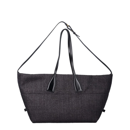 MAYFEYR - Balmain - Track Raffia Tote Bag - 26PGN1FI015TRAA0PA