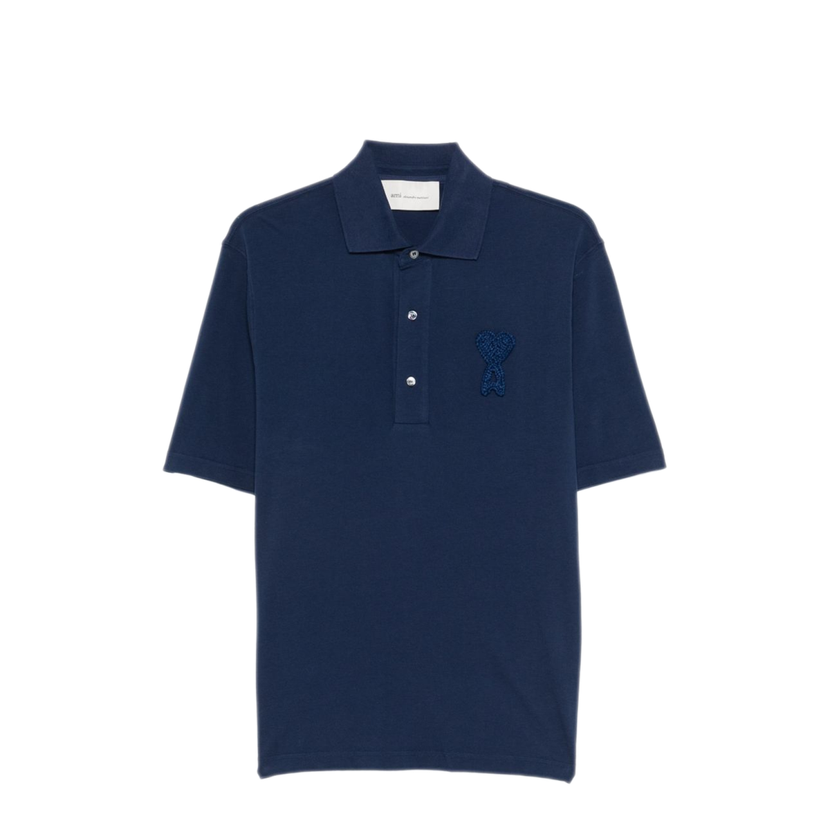 MAYFEYR - Ami Paris - Ami De Couer Cotton Polo Shirt - UPL428DJE0221A021