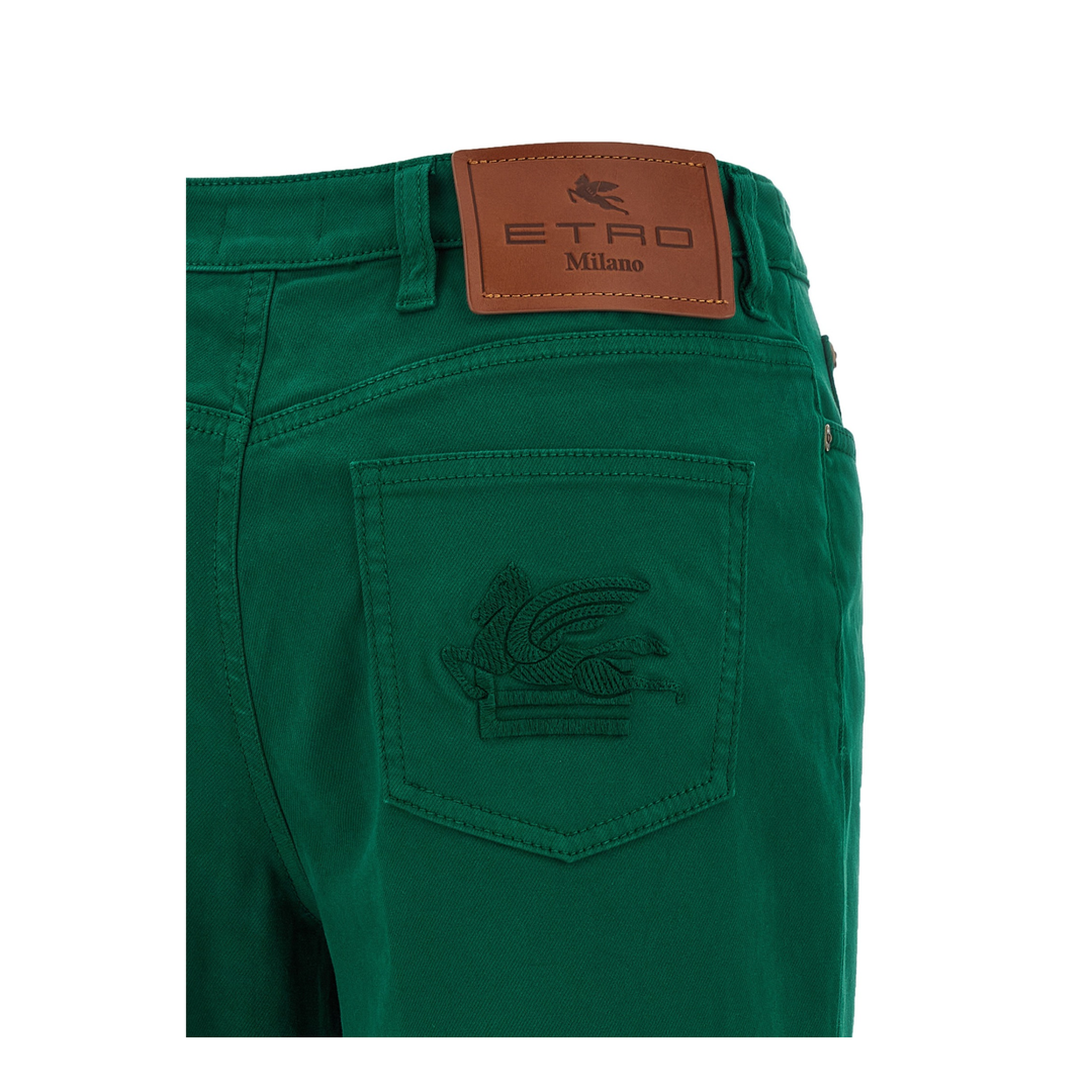 Cotton Trousers Green