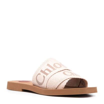 Woody Mule in Blush Beige