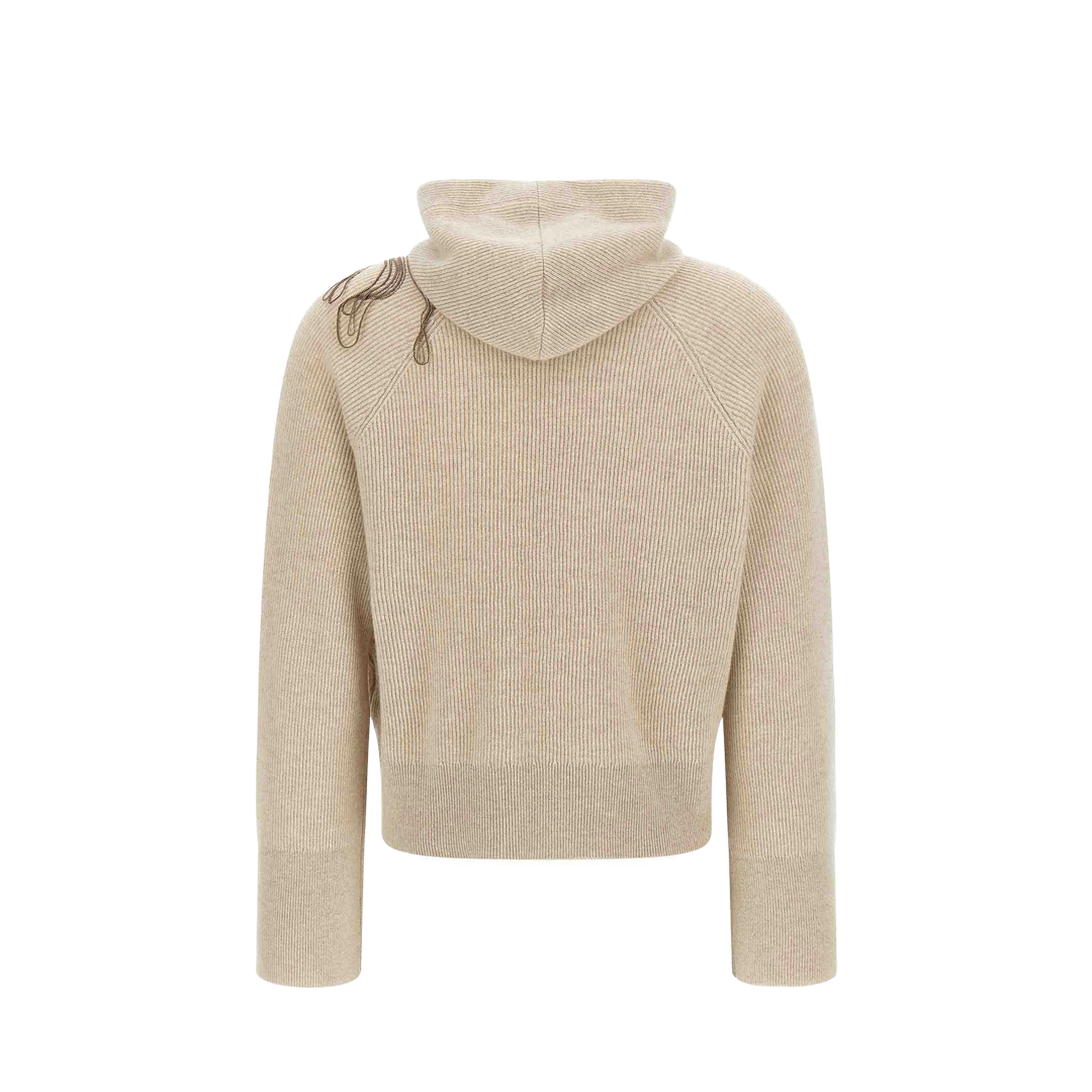 Shiny Flower Embroidery Sweater