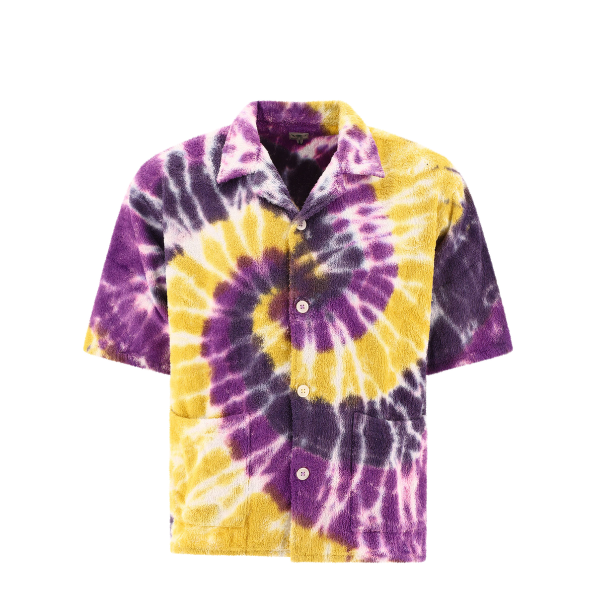 MAYFEYR - South2 West8 - Cabana Shirt - OT515BYELLOWPURPLE