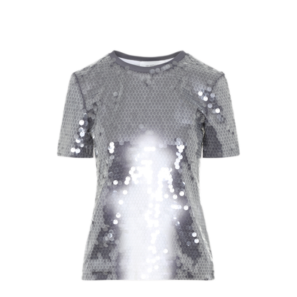 MAYFEYR - Sportmax - Kibbutz Sequined T Shirt - 251294106260013238005