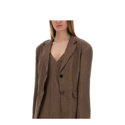 MAYFEYR - Alysi - Micro Stripes Blazer - 105832P5235CHOCO