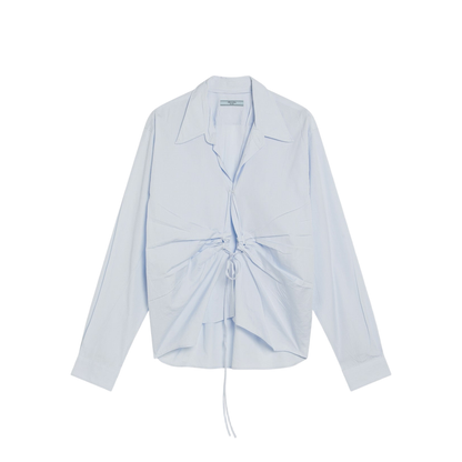 Light Blue Cotton Fil-à-Fil Shirt