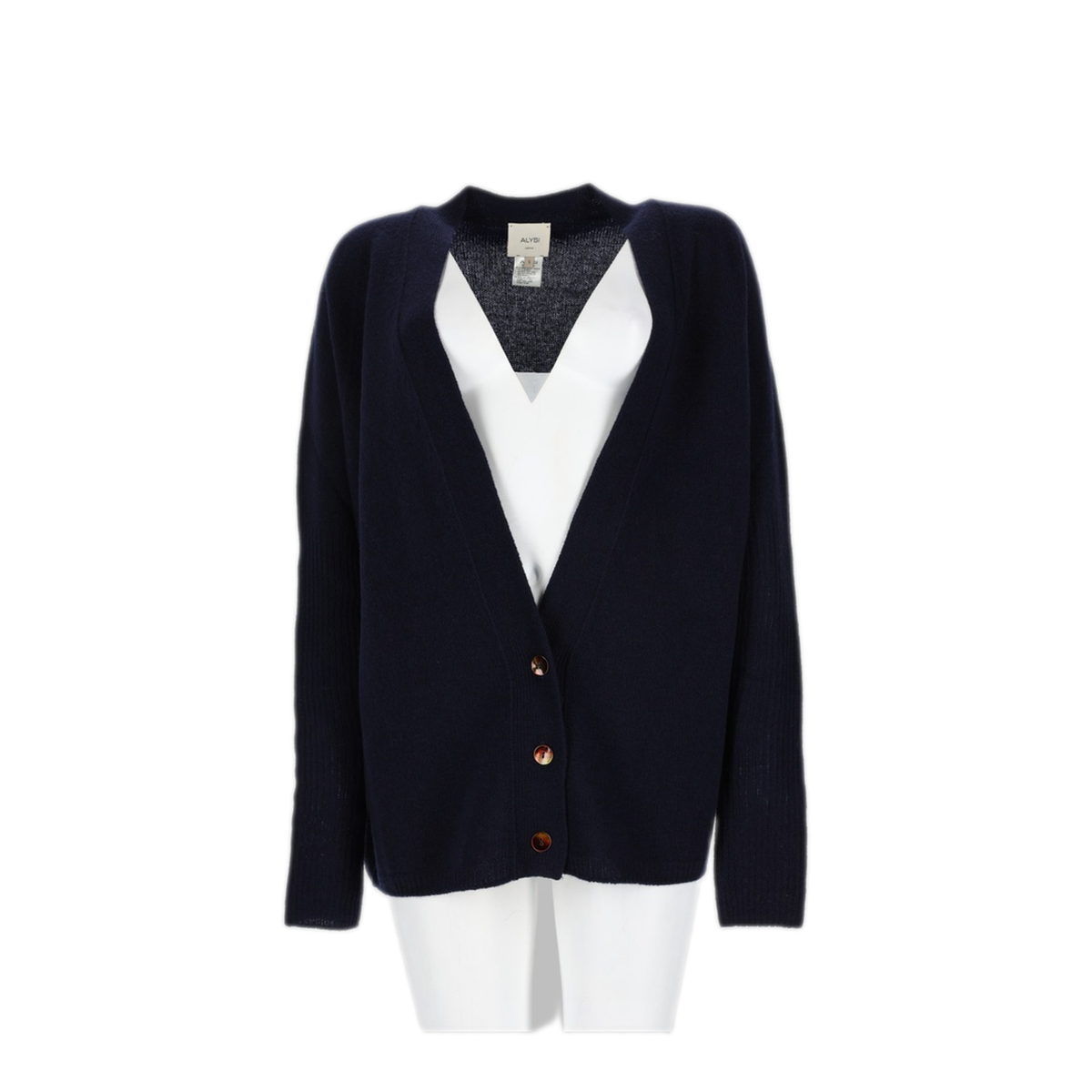MAYFEYR - Alysi - Cardigan In Wool Merino And Cashmere - 266432A6008NOTTE