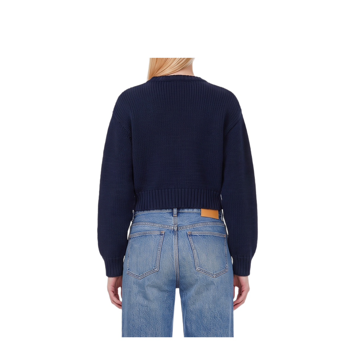 MAYFEYR - Celine - Crew Neck Cotton Sweater - RY0ZX3T2707MW