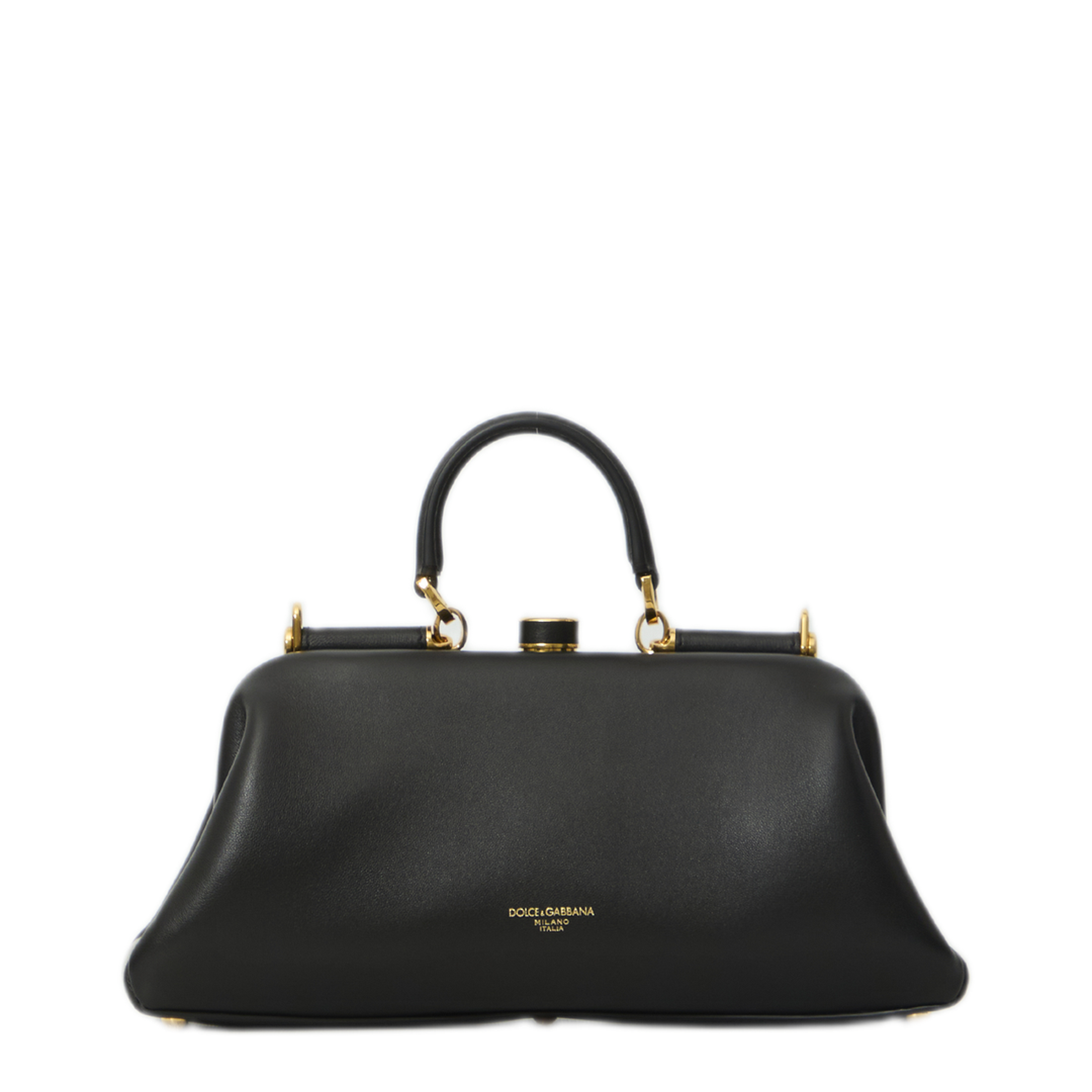 MAYFEYR - Dolce & Gabbana - Black Lambskin Shoulder Bag - BB7986BF98480999