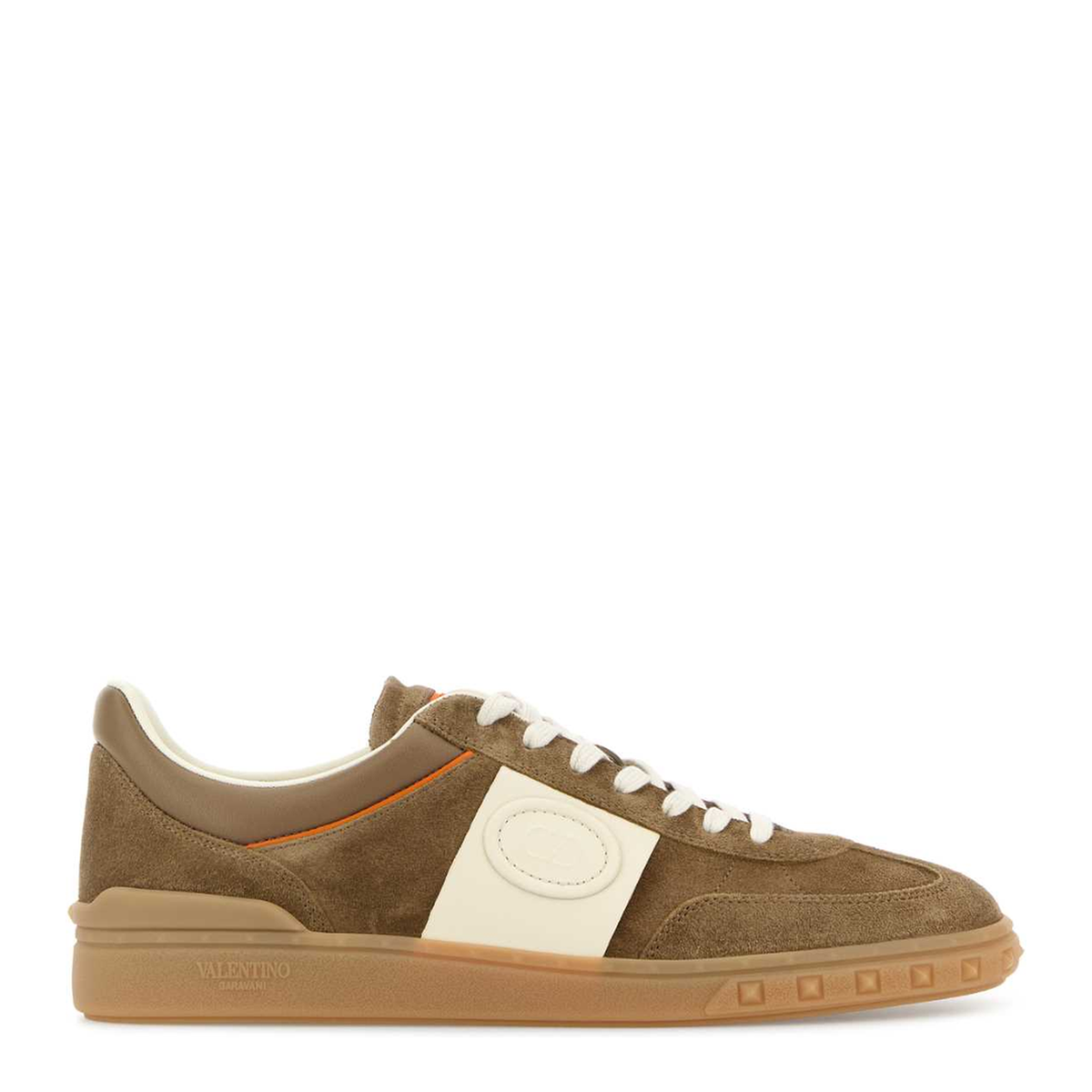 MAYFEYR - Valentino - Cappuccino Suede Upvillage Sneakers - 8Y2S0H77LALBSB