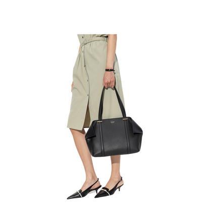 MAYFEYR - Ferragamo - Leather Shoulder Bag - 21A580SCARFTTM789576NERO