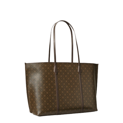 Printed Canvas Perry Shopping Bag